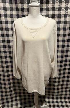 Woman Within Plus Size 3X Waffle Knit Long Sleeve Thermal Top